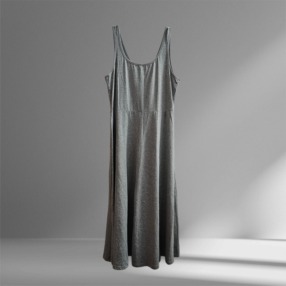 4/$20 Gray A-line Midi Dress